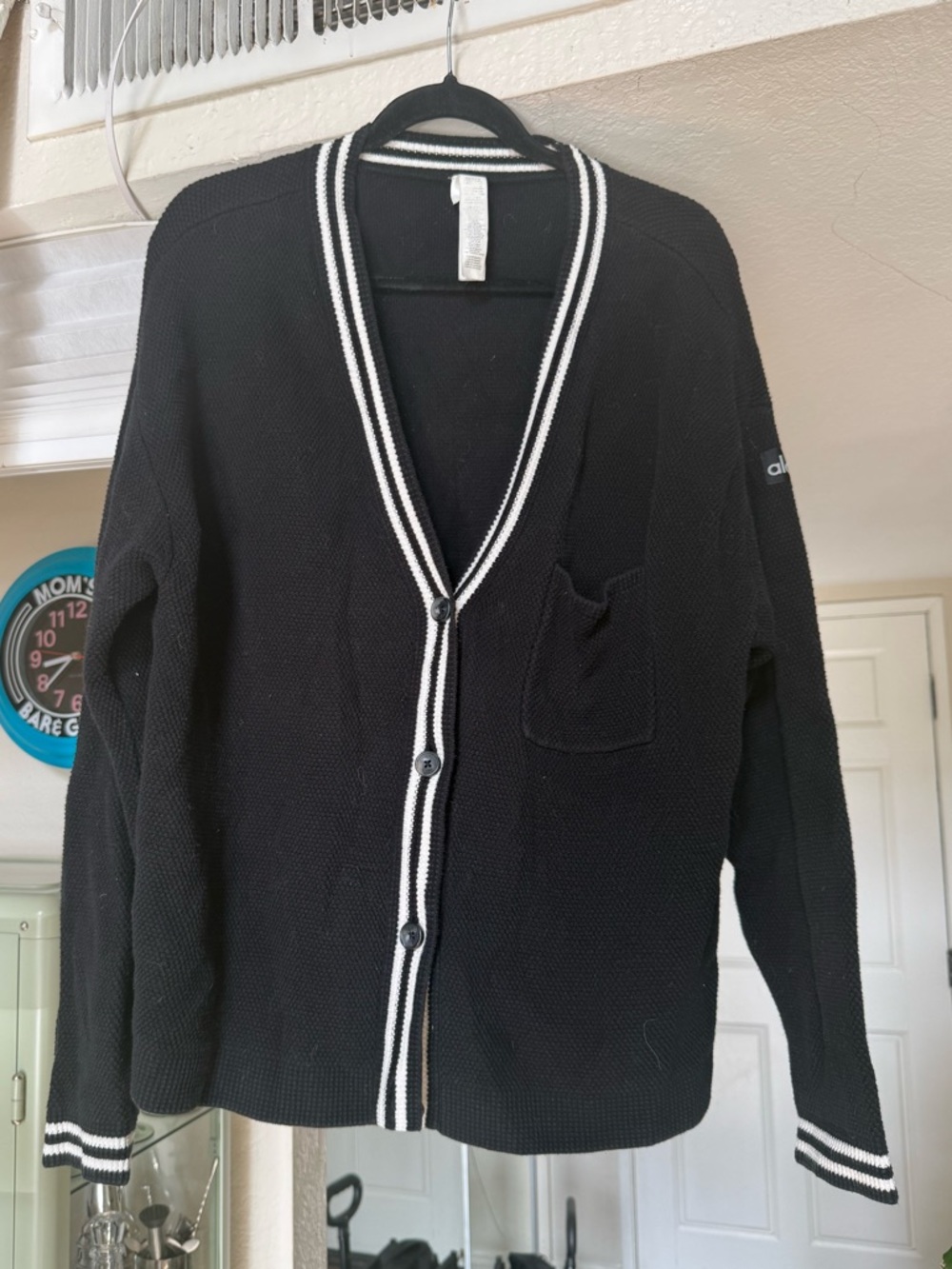 alo Tennis Club Sweater Knit Cardigan